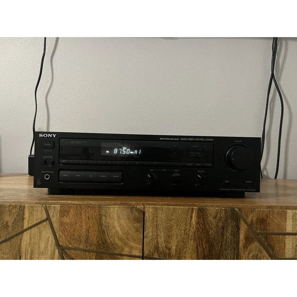 Sony STR-AV270X AM/FM Stereo Receiver Audio Video Control Center TESTED WORKING